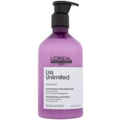 L'Oréal Professionnel Liss Unlimited Professional Shampoo 500 ml šampón pre uhladenie nepoddajných vlasov pre ženy