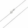 InfinitySilver Strieborná retiazka hádok tenký 148401042