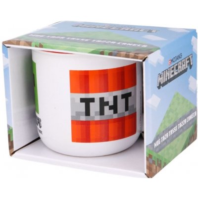 Minecraft hrnček Creeper a TNT 400 ml