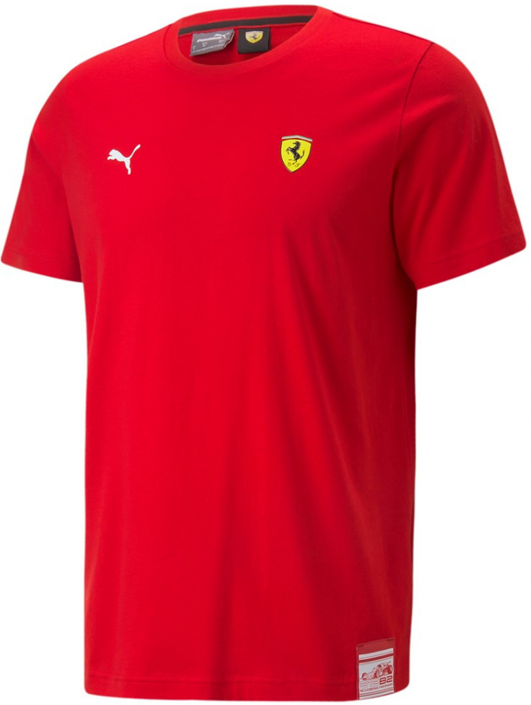 Puma Ferrari tričko Race red