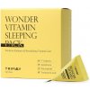 12 + 8 ZDARMA TRIMAY Rozjasňujúca nočná maska - Wonder Vitamin Sleeping Pack - 20 x 3 g