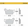 Brzdové platničky Moto-Master Nitro Sport BETA,GAS GAS,Kawasaki,Suzuki,Yamaha,TM zadné