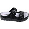 Dr.Klompa Dámske šľapky Dr.Klompa-875 - black Veľkosť: 38
