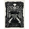 Komár Plagát Marvel Wolverine Lino-Cut 50 x 70 cm
