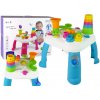 LEAN TOYS Interaktívny vzdelávací stolík Modrá