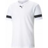 Chlapčenské futbalové tričko Puma, teamRISE biela,čierna XL
