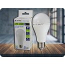 V-Tac E27 LED žiarovka 17W, A65 teplá biela