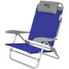 NILS CAMP Skladacie kempingové stoličky NC3502 Gray/Blue