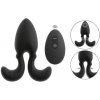 Anos RC Vibrating Butt Plug with Flexible Arms Black