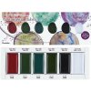 Kuretake Sada akvarelových farieb Gansai Tambi Granulating Colours 5 ks