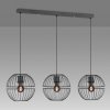 FISCHER & HONSEL Závesná lampa Drops s kovovým tienidlom, 3-pl. - 60725