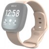 VSETKONAMOBIL 38613 BUTTERFLY Silikónový remienok pre Fitbit Versa 3 / Fitbit Sense piesková ružová