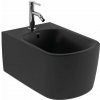 Kludi Resa S Závesný bidet, otvor na batériu, matná čierna 27BIW0139