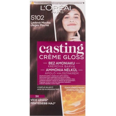 L&apos;Oréal Paris Casting Creme Gloss 5102 Iced Mocha (W) 48ml, Farba na vlasy