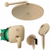 Hansgrohe Talis E Raindance sprchový set 240 podomietkový brúsený bronz 64920140