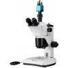 Stereomikroskop BRESSER Science ETD-301 7–63× Trino Zoom + MikroCam MINI Full HD HDMI