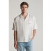 KOŠEĽA GANT REL VISCOSE SS SHIRT EGGSHELL