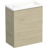 Umývadlo so skrinkou do kúpeľne Intedoor TRENTA 42 cm dub tabak gladstone TRE 42 1D P PU 25