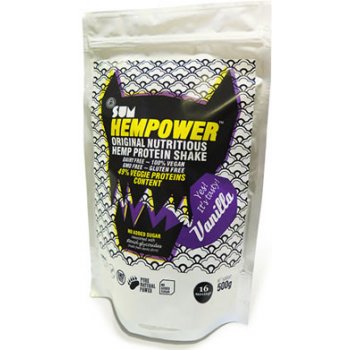 SUM Organic hemp Protein shake BE VEGAN HERO 500 g