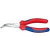 Knipex Kliešte 160 mm polguľaté vyhnuté s cvikom 25 25 160