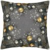 Forbyt Vianočná obliečka Ihličie a gule CYH5918C 40x40 cm