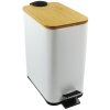 Odpadkový kôš BAMBOO 5 l - biely
