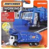 Matchbox Real Working Rigs Garbage King Xl modrý