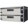Pec na pizzu BASIC SLIM, Prismafood, 2 komory, 400V/12000W, 1305x489x(H)745mm