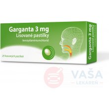Garganta 3 mg pas.ocp.20 x 3 mg