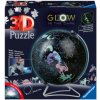Ravensburger 3D puzzle Hviezdna guľa svietiace 180 ks