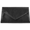 Listová kabelka Čierna