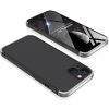 Plastový kryt GKK na iPhone 13 Mini - Čiernostrieborná