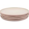 Taniere Jamie Oliver Big Love 27cm, plytké, sada 4 ks, ružová JOBLPLAT27PK4