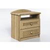 Dubový nočný stolík Vanesa -dvojzásuvkový