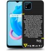 Picasee silikónový čierny obal pre Realme C11 (2021) - Kazma - BUĎTE TROCHU YESMANI