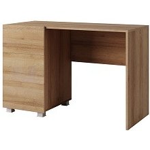 Furmeb24 - CALABRINI - Písací stôl so zásuvkami , vysoký lesk