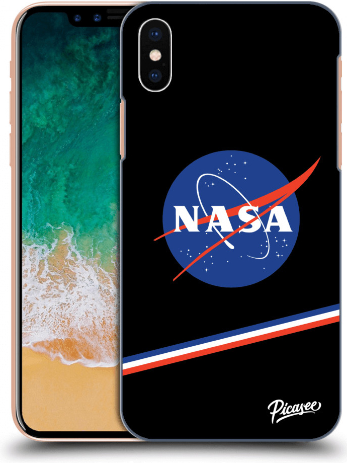 Picasee silikónové Apple iPhone X/XS - NASA Original čiré