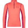Kilpi WILLIE-J Detské funkčné tričko s dlhým rukávom QJ0451KI koralová 86