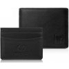 Paolo Peruzzi Pánska darčeková sada, kožená peňaženka a puzdro na karty | čierna ZUP-147-BL