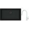 Súprava granitový drez Franke Maris 125.0697.757, kuchynská batéria Franke Lina 115.0626.081