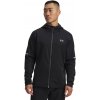 Pánska ľahká bunda Under Armour, UTILITY WOVEN WINTERIZED Čierna,Strieborná, L