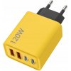 Nabíjačka SIEŤOVÁ Kocka 2xUSB 3.0 2xUSB-C TYP-C 120W Telefón TABLETU QC