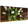 Váza s tulipány - obraz (Obraz 160x80cm)