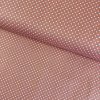 Bavlna vzorovaná - Biele bodky (3 mm) na ružovom