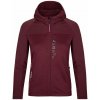Kilpi LAYANA-W Tmavo červená Veľkosť: 36 dámska mikina