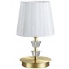 Ideal Lux - Krištáľová stolná lampa PEGASO 1xE14/28W/230V zlatá 197753 + záruka 3 roky zadarmo