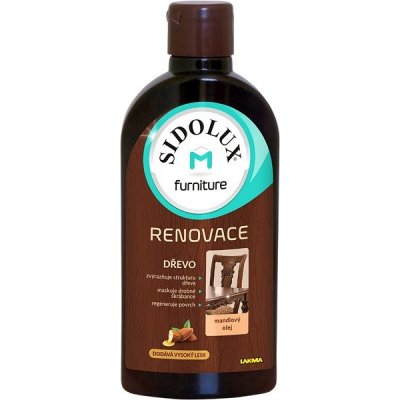 SIDOLUX M renovácia na nábytok s mandľovou vôňou 300 ml