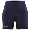 Dámske bežecké šortky Craft PRO Hypervent tmavo modré s bielou L