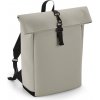 BagBase Batoh BG 335, Roll-Top, matné PU, 15l COT520335zo299-clay UNI Clay