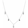 JVD Strieborný náhrdelník s príveskami SVLN0175XH2ON00